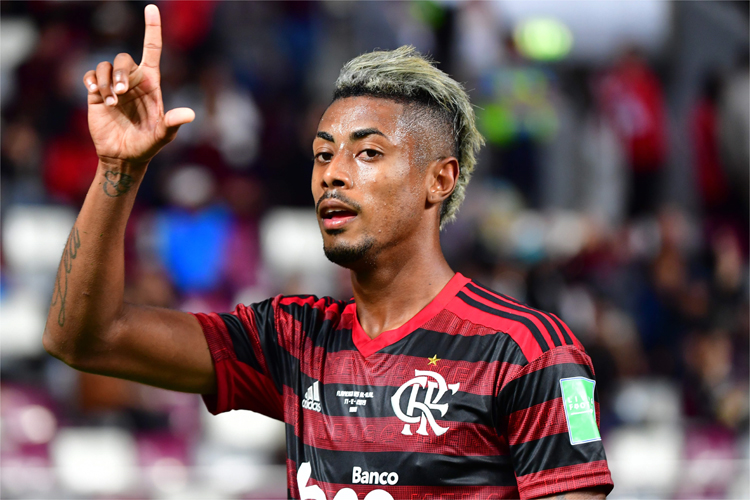 Bruno Henrique fez o segundo gol do Flamengo