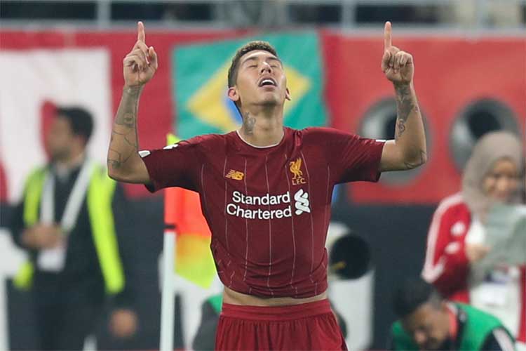 Brasileiro Firmino marcou o gol do título inédito do Liverpool em Doha