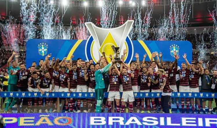 Flamengo conquistou o título brasileiro, além do Carioca e da Copa Libertadores