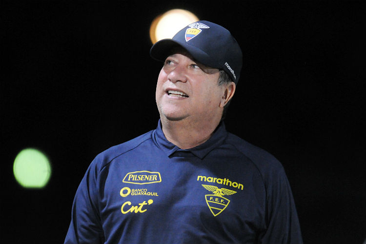 Hernán Darío Gómez atualmente dirige Seleção Equatoriana 