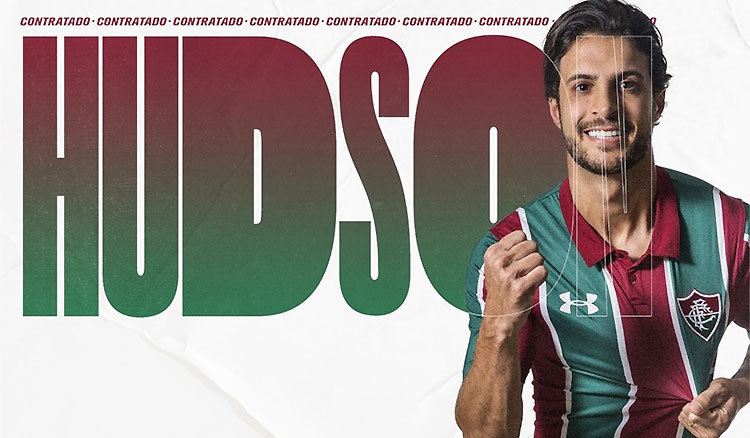Fluminense anunciou o volante Hudson, que estava no São Paulo