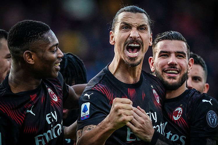 Ibrahimovic vibra com primeiro gol no retorno ao Milan
