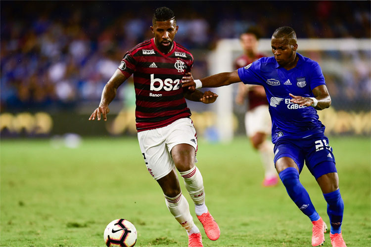 Jogador foi campeão da Libertadores em 2019 pelo Flamengo
