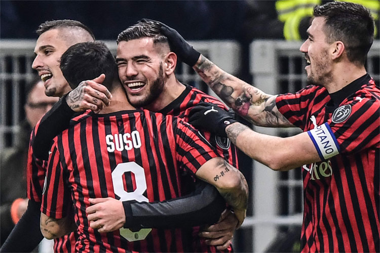 Milan terá pela frente o Torino pela Copa Itália