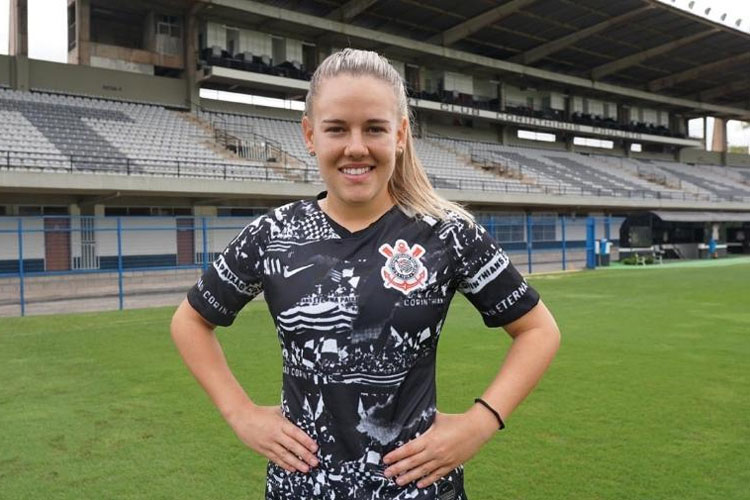 Andressinha trocou o Portland Thorns, dos Estados Unidos, pelo Corinthians