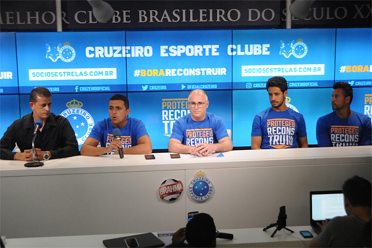 Com Fábio e Leo de garotos-propaganda, Cruzeiro e Bem Protege anunciaram parceria