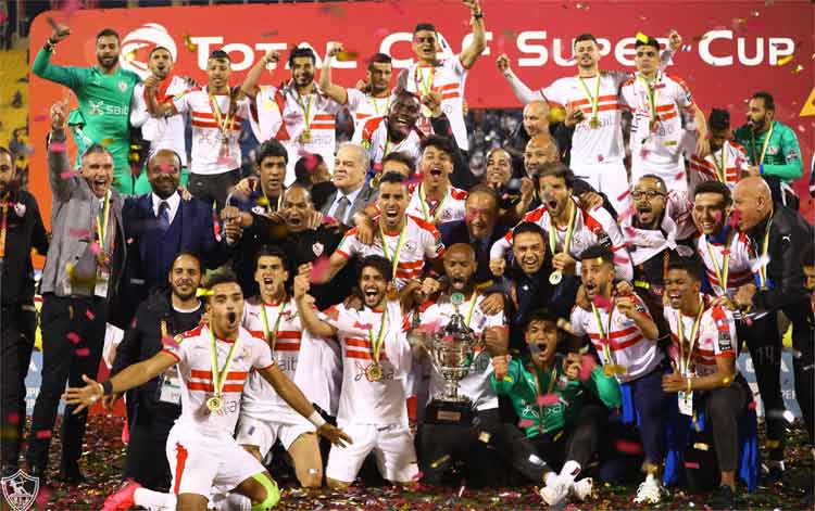 Zamalek tem agora quatro Supercopas Africanas em sua galeria