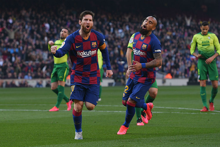 Messi marca quatro vezes em goleada por 5 a 0 do Barça sobre Eibar