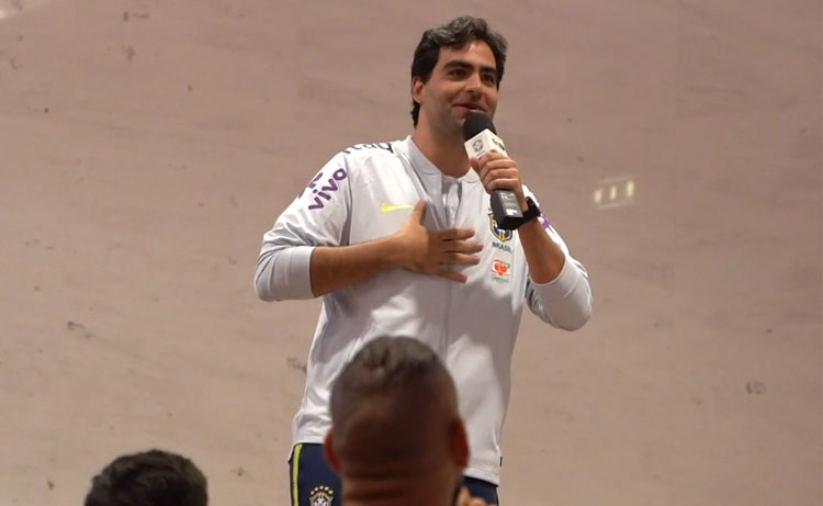 Felipe Kalil integrou equipe médica da Seleção durante a Copa América de 2019