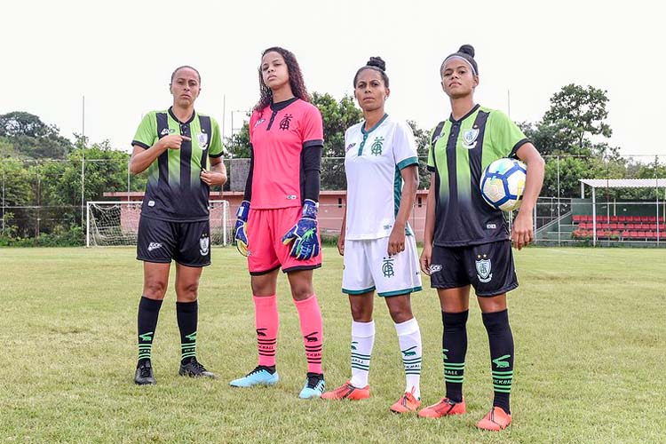 América lança novos uniformes da equipe feminina para a temporada 2020