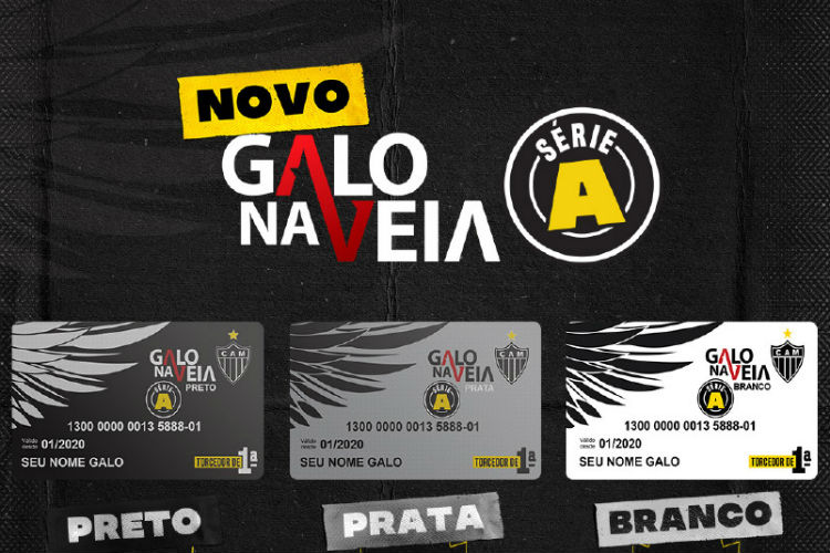 Preços das modalidades: Preto (R$30 por mês), Prata (R$ 20) e Branco (R$10)