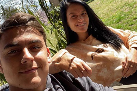 Dybala e a esposa foram diagnosticados com o novo coronavírus