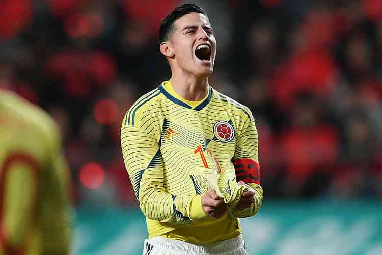 James Rodríguez também passou pelo Envigado