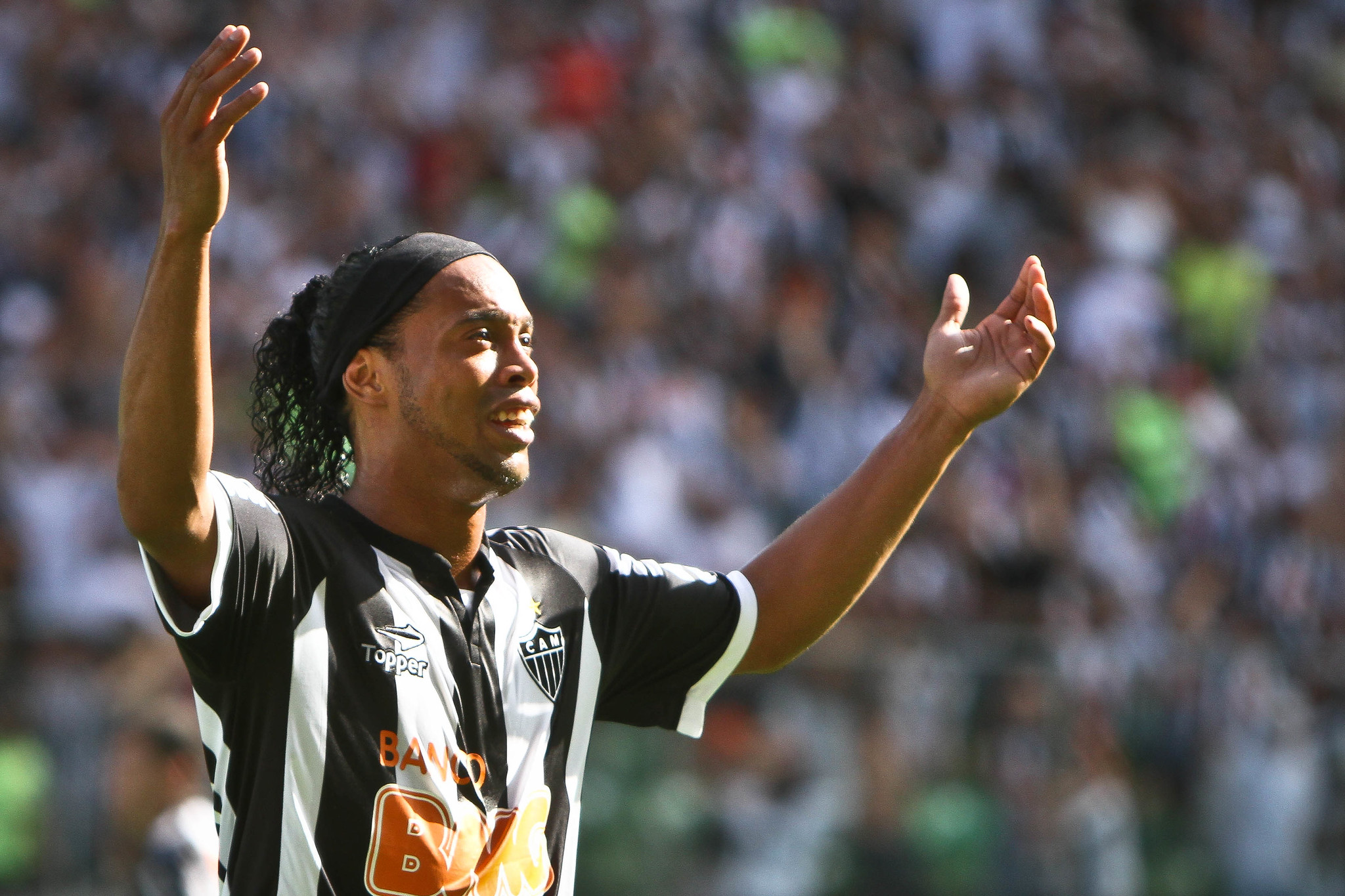 Ronaldinho Gaúcho marcou 28 gols em 88 jogos pelo Atlético