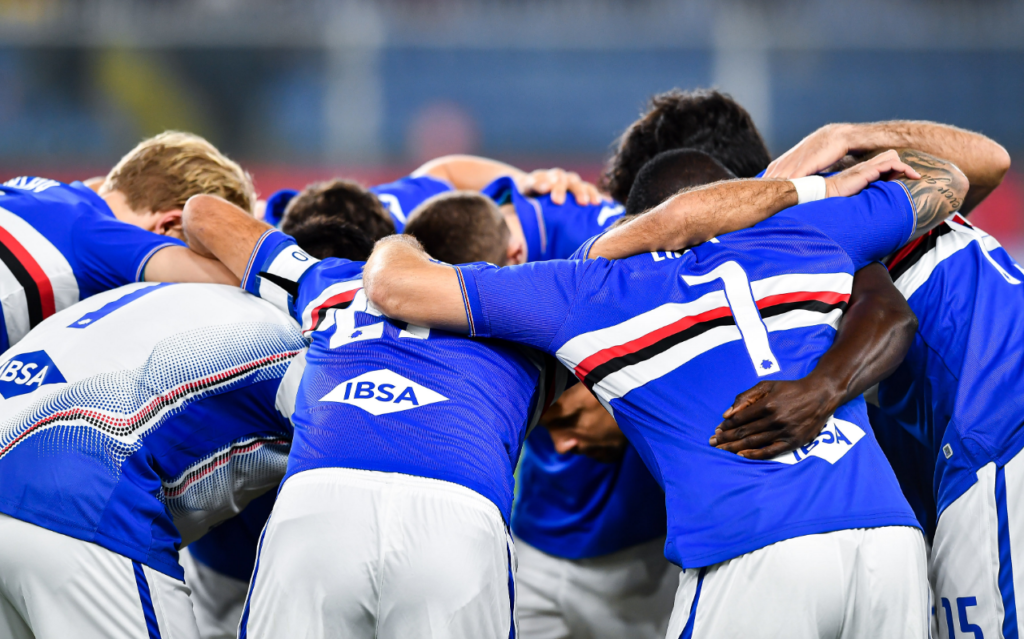 Jogadores da Sampdoria que foram infectados testaram negativo