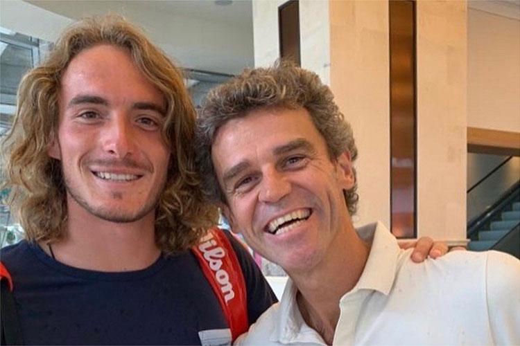 Tsitsipas é fã declarado de Guga