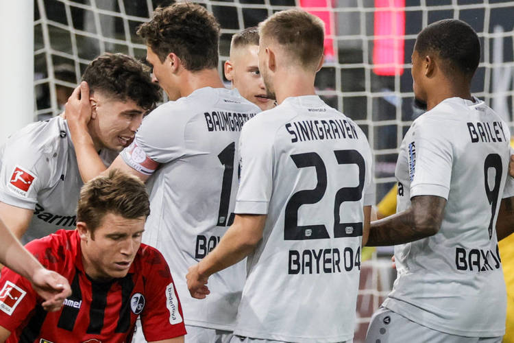 Kai Havertz balança as redes e é festejado: vitória mantém esperança
