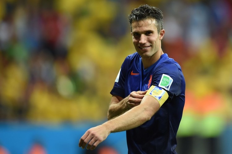Van Persie foi vice-campeão com a Holanda na Copa do Mundo no Brasil em 2014