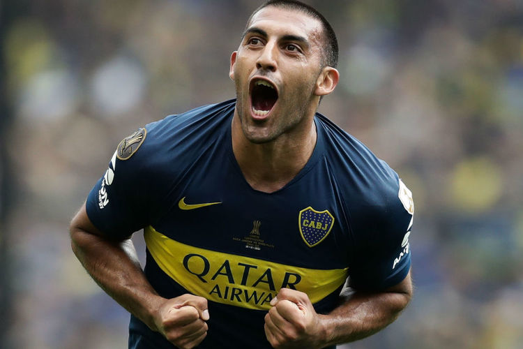 Ábila marcou 30 gols em 71 jogos oficiais pelo Boca Juniors