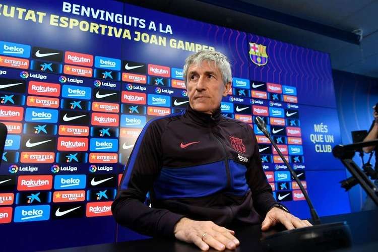 Quique Setién está ameaçado no cargo