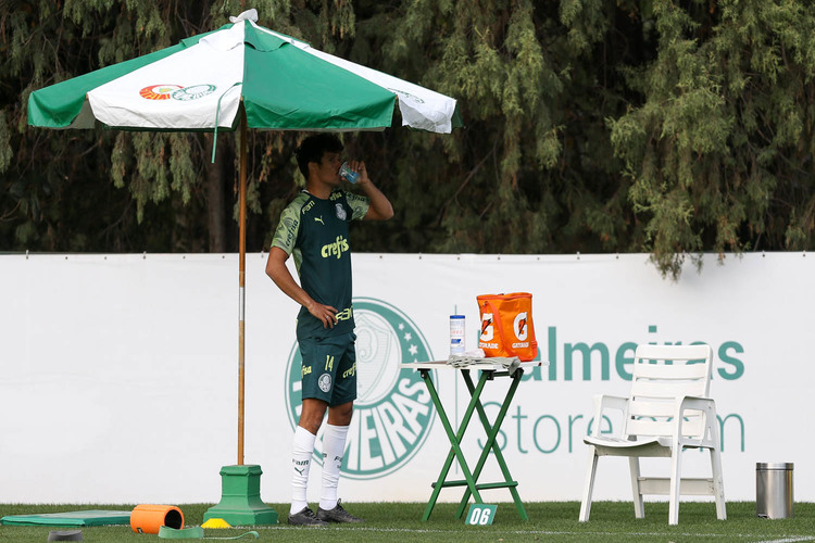 Jogadores do Palmeiras têm kit individualizado preparado por nutricionista