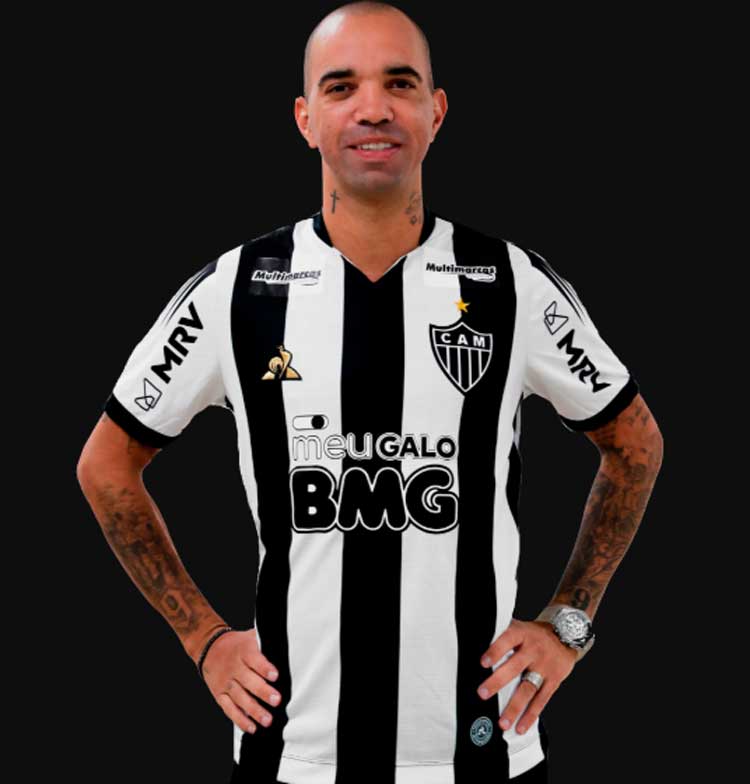 Diego Tardelli é o garoto-propaganda da ação do BMG