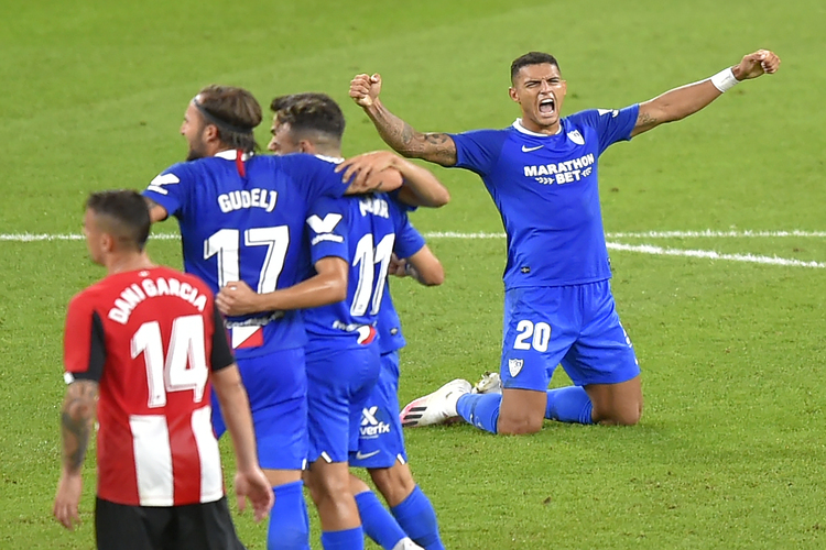 Vitória fora de casa deixou o Sevilla mais perto da Liga dos Campeões