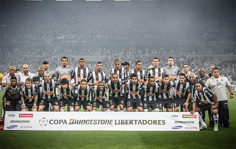 Elenco do Atlético campeão da Copa Libertadores de 2013