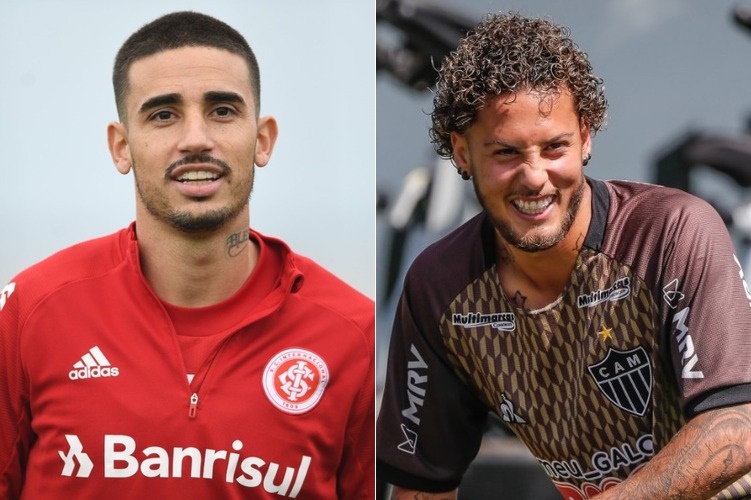 Internacional e Atlético se enfrentam neste sábado, pelo Brasileirão