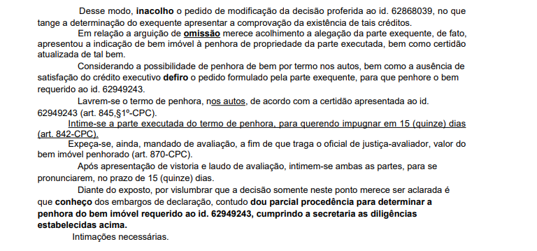 Confira a decisão do Juiz José Raimundo dos Santos Costa