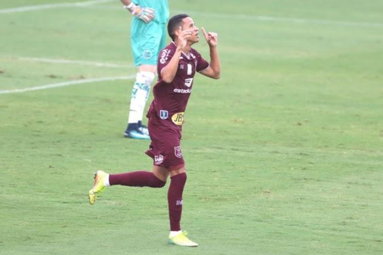 Em 2020, Erick marcou dois gols em 23 jogos com a camisa do Náutico