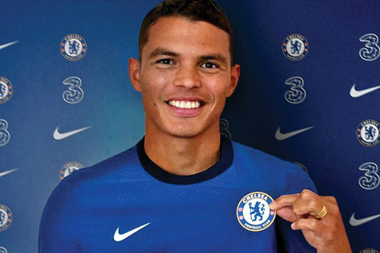 Thiago Silva chega ao Chelsea longa passagem pelo PSG