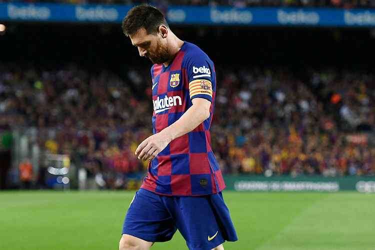 Messi não participou dos exames para coronavírus com o elenco do Barça