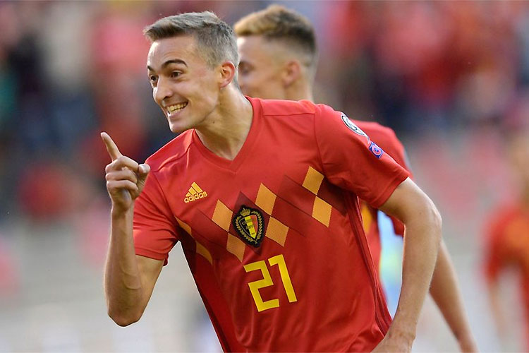 Timothy Castagne, da Seleção Belga, deixou a Atalanta e acertou com o Leicester