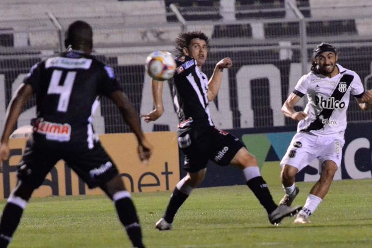 Apodi fez belo gol pela Ponte Preta no empate com o Operário