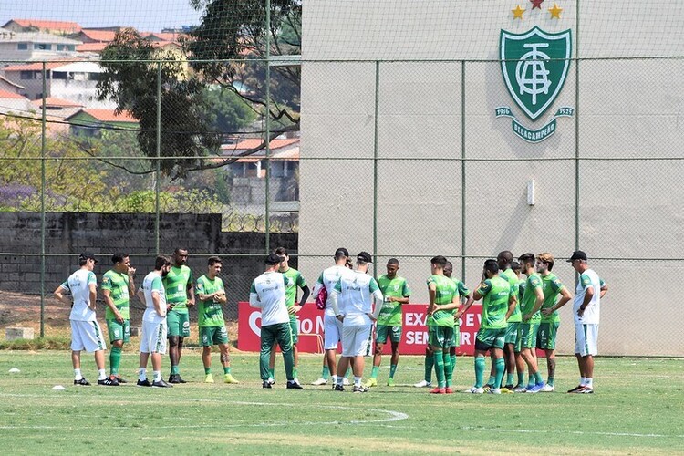 Am&eacute;rica encara a Ponte nesta ter&ccedil;a-feira, no Independ&ecirc;ncia/Daniel Hott/Am&eacute;rica