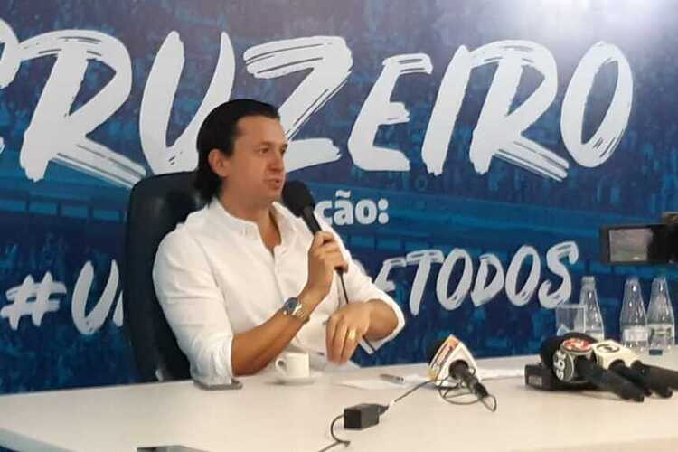 Presidente do Cruzeiro, Sérgio Santos Rodrigues falou sobre planejamento para o próximo triênio