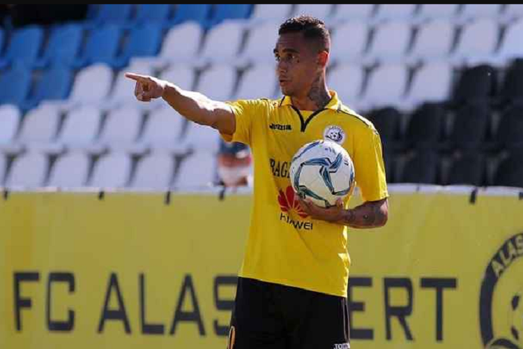 Bryan saiu do Brasil para jogar quatro meses pelo Alashkert, mas devido à pandemia acabou permanecendo por lá