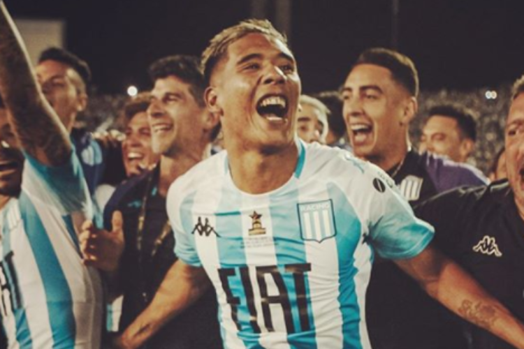 Zaracho se despediu do Racing-ARG