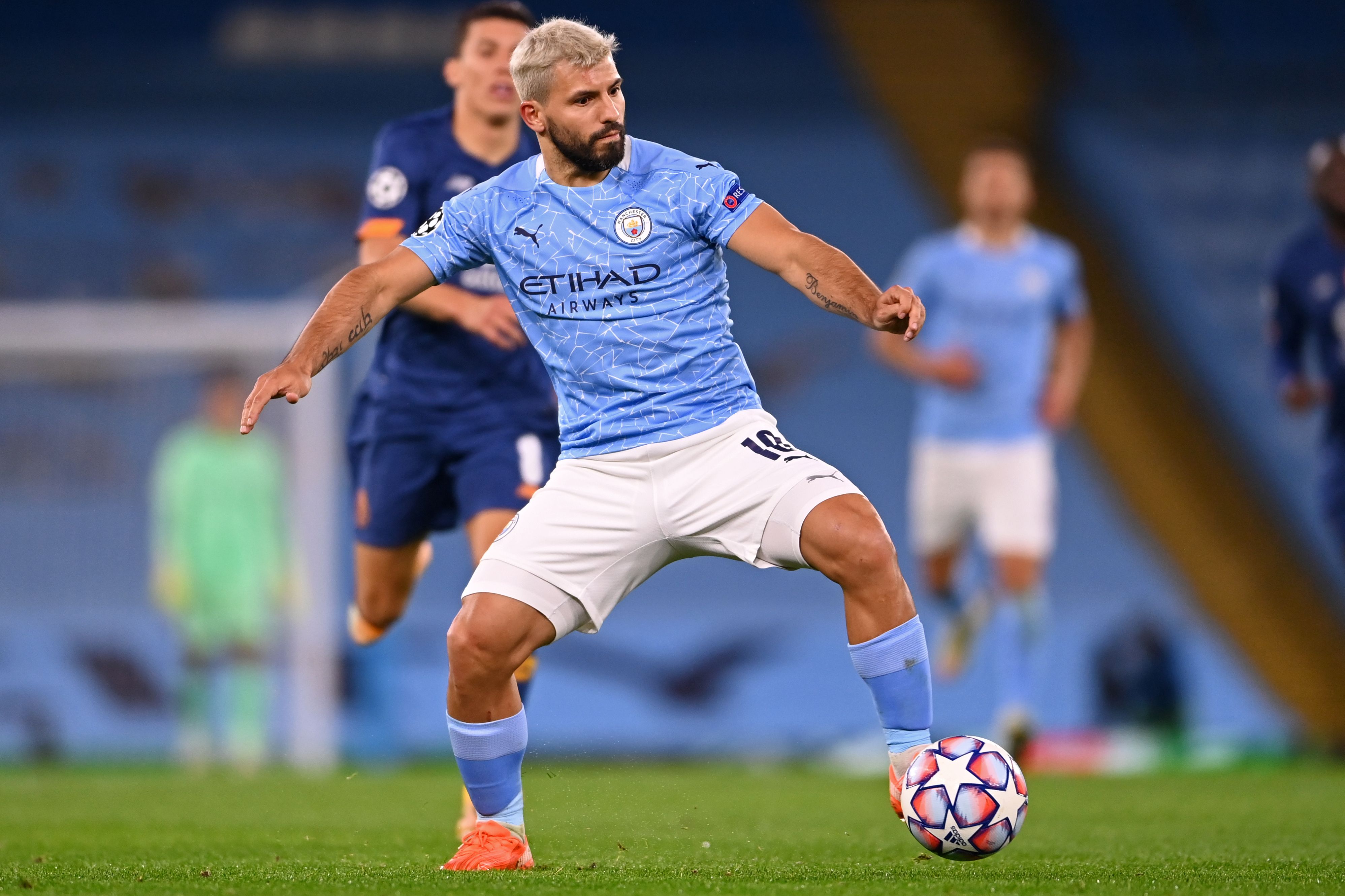 Agüero deve desfalcar City contra o Olympique de Marselha