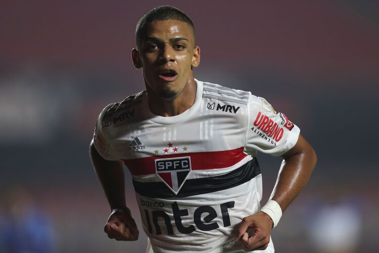 Brenner marcou os dois gols do São Paulo no empate por 2 a 2 contra o Fortaleza, pela Copa do Brasil