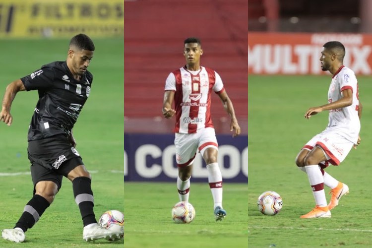 Hereda, Carlão e Rhaldney foram alvos de sondagens de clubes da Série A