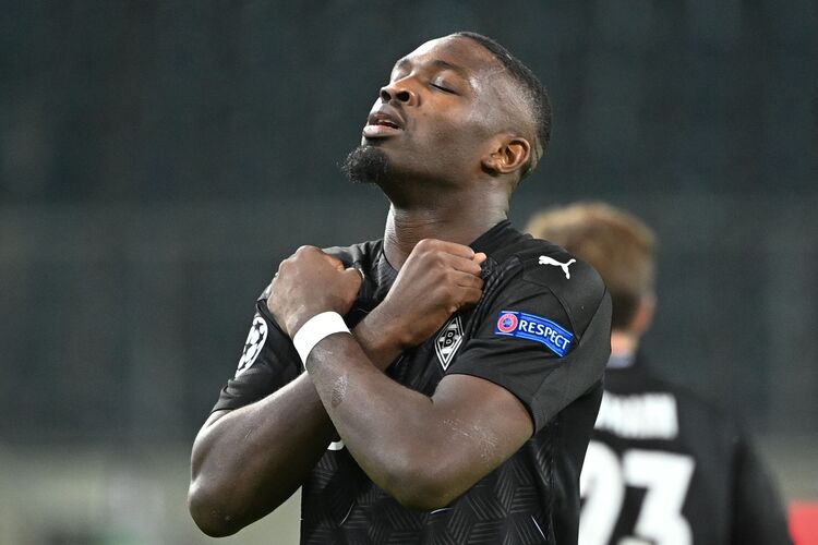 Marcus Thuram tem se destacado no Gladbach; nesta temporada, são dois gols e uma assistência em três jogos na Liga dos Campeões da Europa