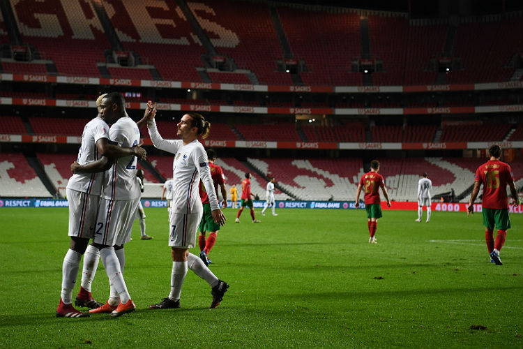 Seleção Francesa supera Portugal em Lisboa
