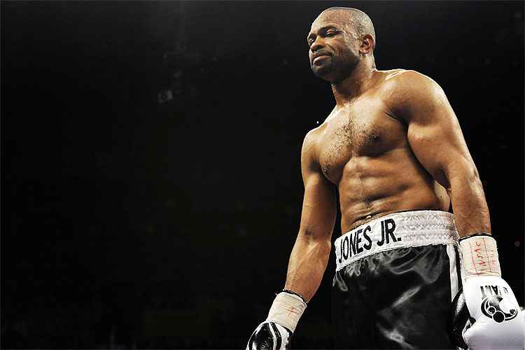 Roy Jones Jr encara Mike Tyson no próximo sábado, no ginásio Staples Center, em Los Angeles, nos Estados Unidos 