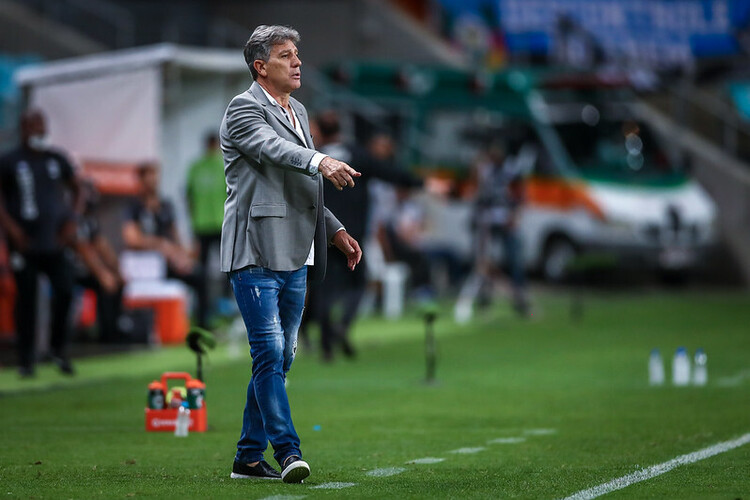 Renato Gaúcho avaliou partida de ida e projetou jogo contra Santos na Vila Belmiro