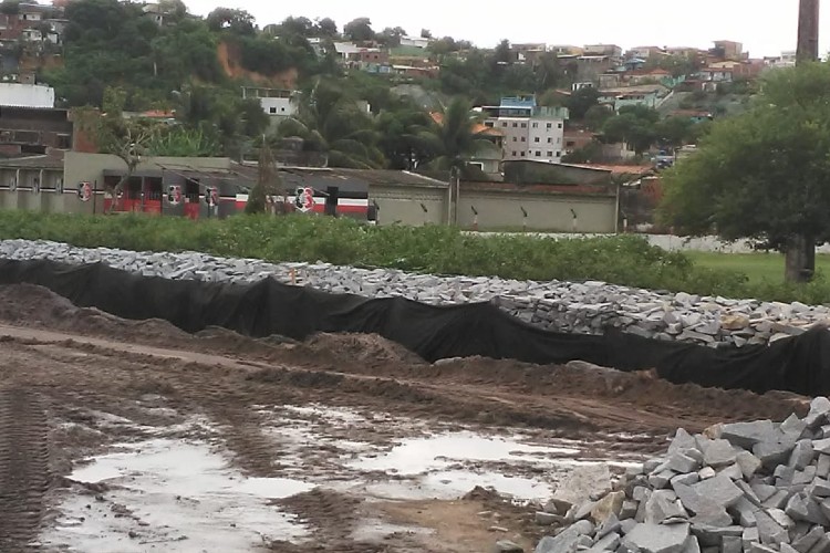 Terreno do centro de treinamento corresponde ao tamanho total de 18.538,00 m²