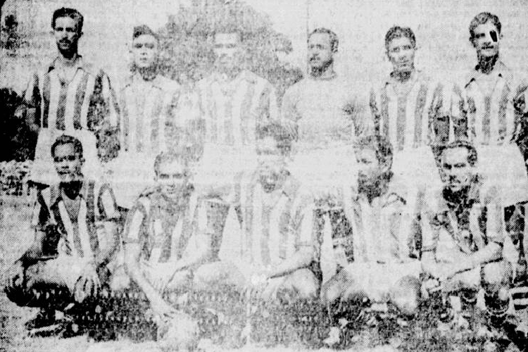 Time do Náutico campeão pernambucano naquela tarde