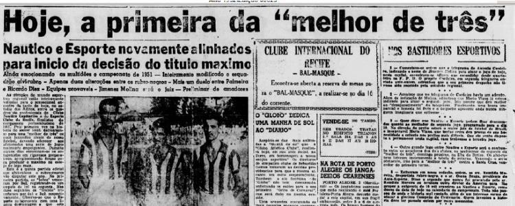 O primeiro embate estava cercado de expectativas