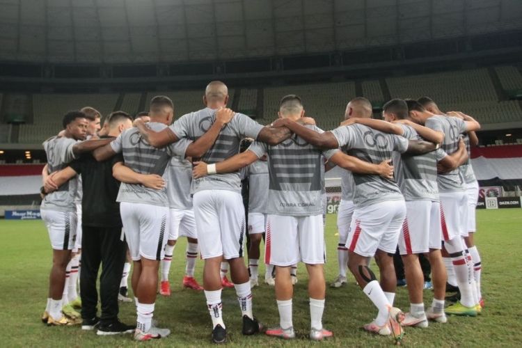 Elenco se reapresenta depois da derrota contra o Ferroviário